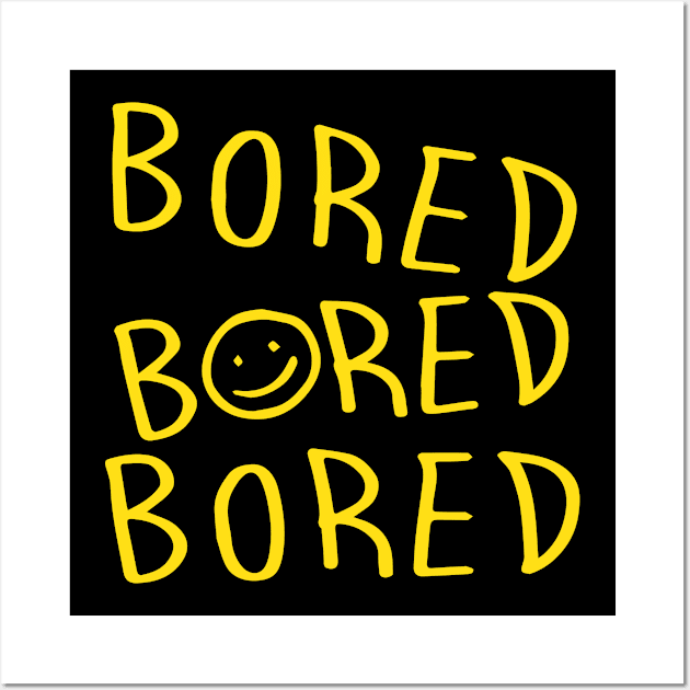 Bored Tee Sherlock Wall Art by peeeej